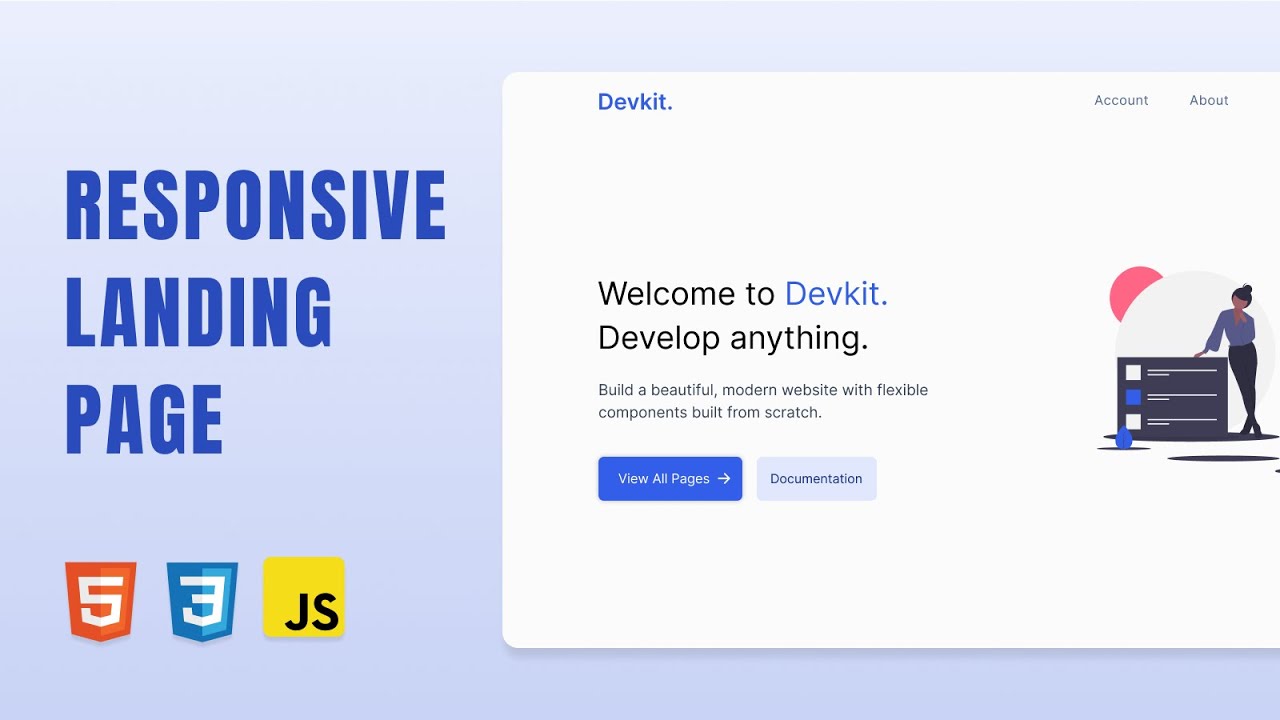 Static Landing Page